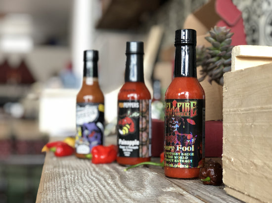 Fuego Loco Box - Extra Spicy Hot Sauce Gift Box