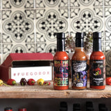 Fuego Loco Box - Extra Spicy Hot Sauce Gift Box